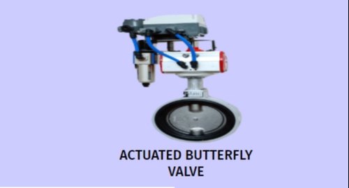 Rotary Actuator Opertaed Butterfly Valve.