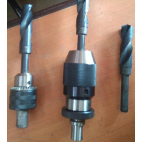 Stainless Steel Adaptor For Using Straight Shank HSS Drill And Mag Drill