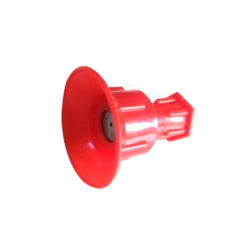 Red Adjustable Plastic Nozzle, Size: 1/2 Inch