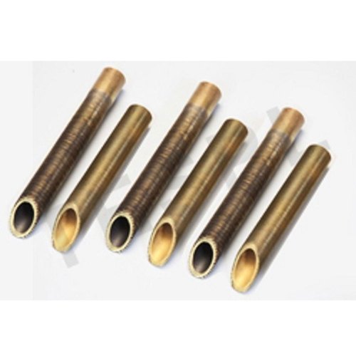 MPJ Round Admiralty Brass Low Finned Tubes, Wall Thickness: 1.25mm Up To 3.25mm