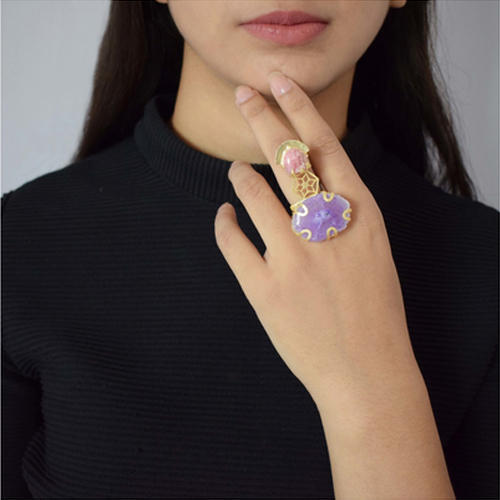 Agate Adjustable Ring