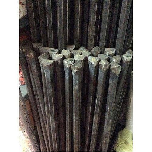 Solid Carbide Mining Taper Hexagonal Shank Steel Drill Rod, Length: Minimum 3 Feet