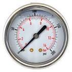 Waaree And Etc SS Color Air Pressure Gauge, SS Pressure Gauge