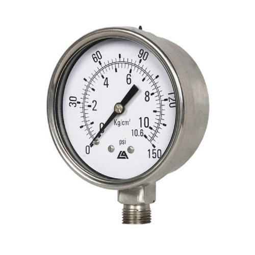 2 inch / 50 mm Water Pressure Gauge, 0 to 25 bar (0 to 400 psi)