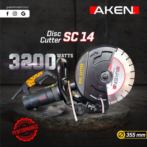 Black Aken Disc Cutter SC14, For Cutting