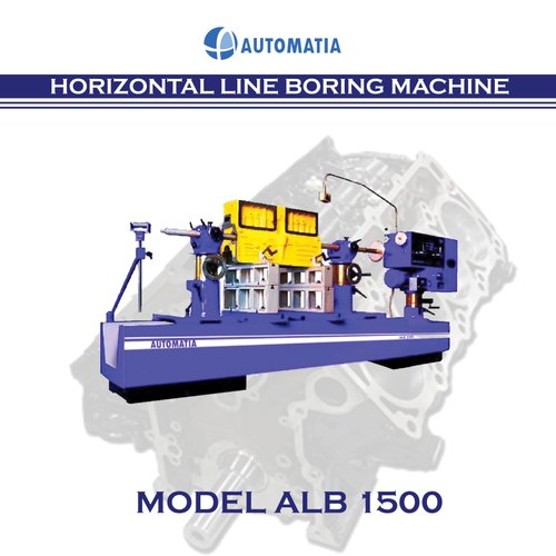 Automatia ALB 1500 Horizontal Line Boring Machine, Automation Grade: Semi-Automatic