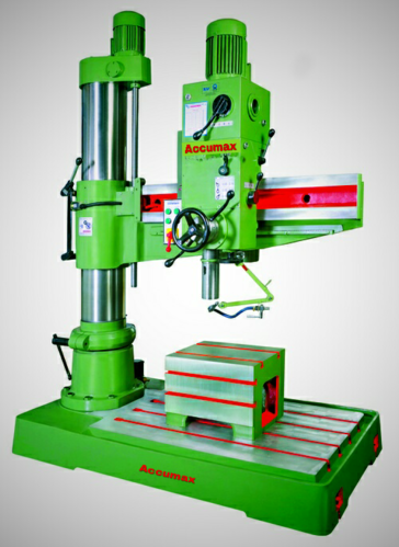 Accumax 200 Kg 3728 W Radial Drilling Machines, Warranty: 1 Year