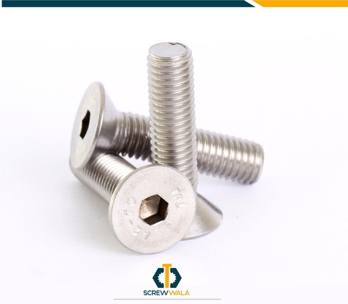 CSK, Button Din Allen Key CSK Head Bolt, Grade: 10.9 And 12.9 Grade, Size: From 2 Mm And Above