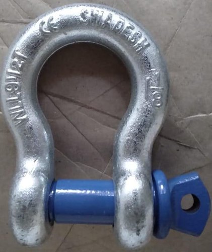 SWADESH Screw Pin Type Alloy Steel Bow Shackle, For Lifting Purpose
