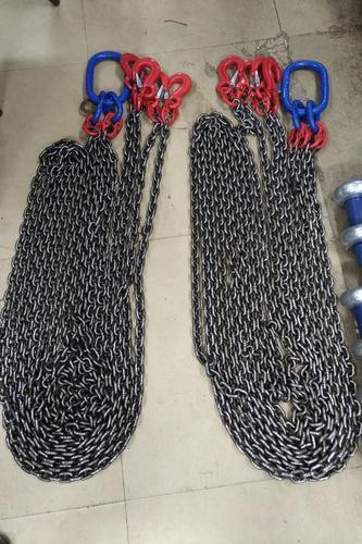 Black Lifting Chain Sling Alloy Steel, Chain Grade: G80, Capacity: 1 Ton-55 Ton