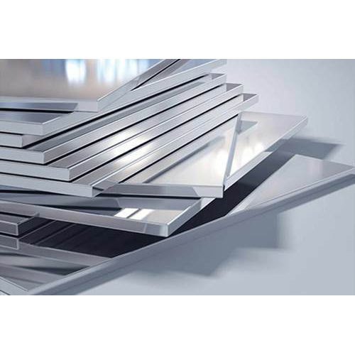 Silver Rectangular 19000 Aluminium Sheet, Thickness: 4 mm