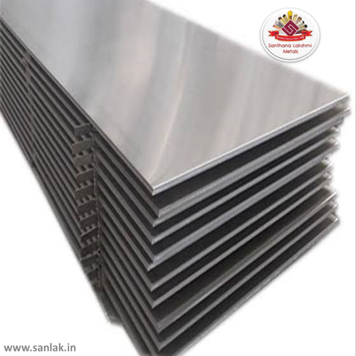 Silver Rectangular Aluminium Alloy Sheets, Grade: 8011, Size: 8x4 Feet