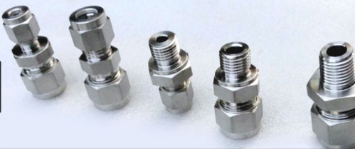 Aluminum Alloy Tube Ferrule Fittings and Fasteners, Size: 3/4 inch