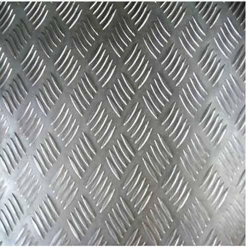 Aluminium Chequered Sheet, Thickness: 1 To 100mm