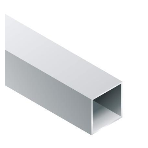 Aluminum Mill Finish Aluminium Square Pipe