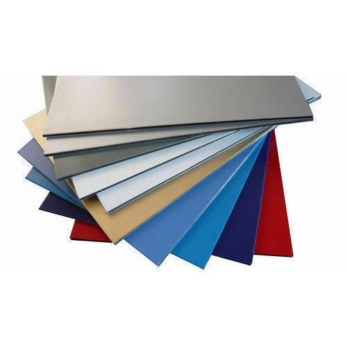 Multicolor Square Aluminium Colored Sheet