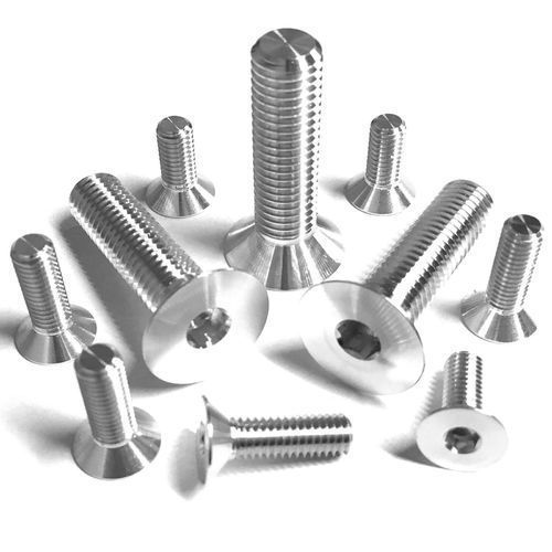 Aluminium Fasteners (Nut / Bolt / Washer), Dimension/size: Custom
