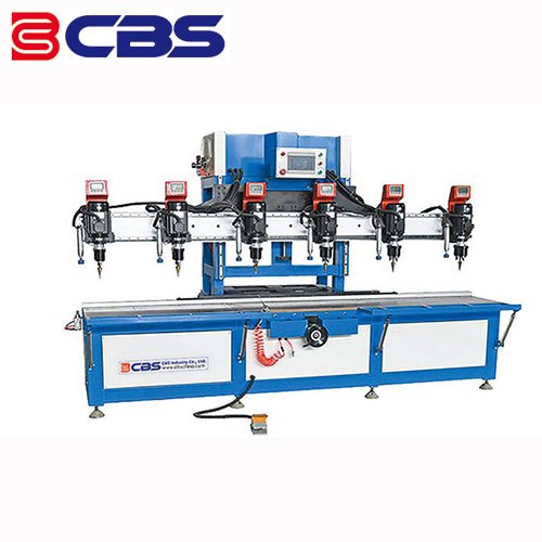 CBS Automatic Aluminium Formwork Multi-Head Combination Drilling -DMF-606, 6