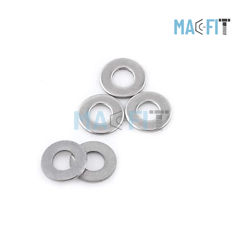 Round Aluminium Aluminum Plain Washers, Size: Customizable