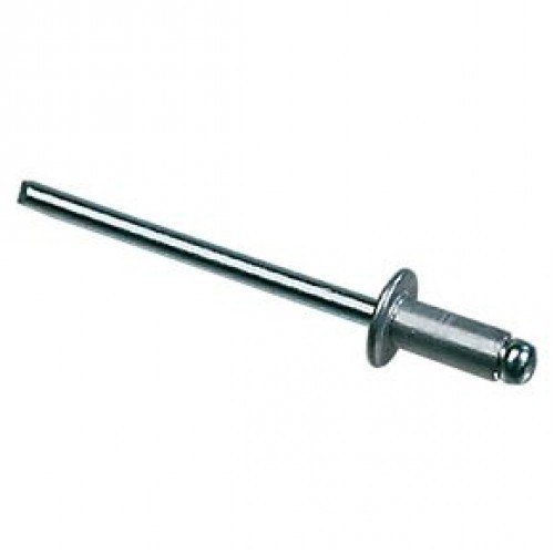 Polished Aluminium Pop Rivet, Size: 3.2 To 6.4 Mm