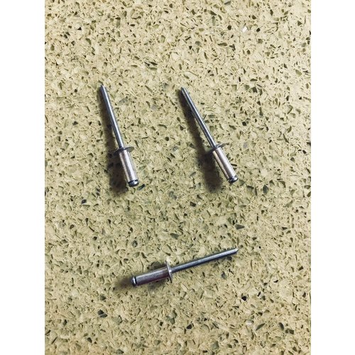 Meru Impex Aluminium POP Rivets, Size: 4 to 12 mm