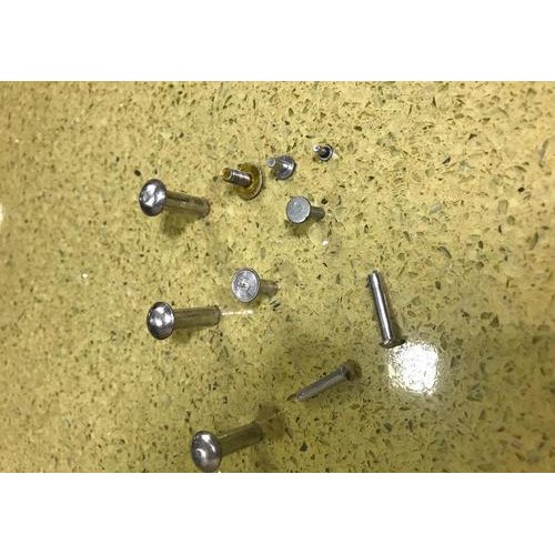 Round Head SS Solid Rivet, Size: 0.5 To 2 Inch(length)