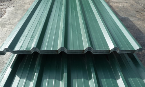 Rectangular Hindalco Aluminum Troughed Sheets, Thickness: 1.22 Mm