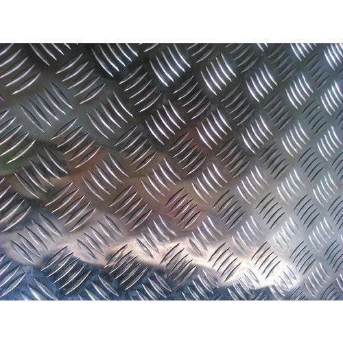 Aluminum Checkered Sheet, Thickness: 5-15 mm