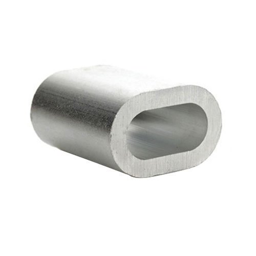 Aluminum Ferrule, for Wire Rope Splicing, Size: Up to 3 Inch