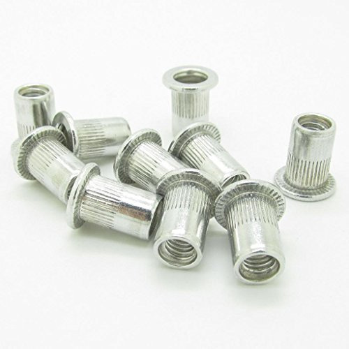 Aluminium Silver Aluminum Insert Nut