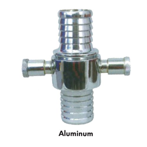 Aluminum Instantaneous Male Female Type Coupling, Size: 63 mm