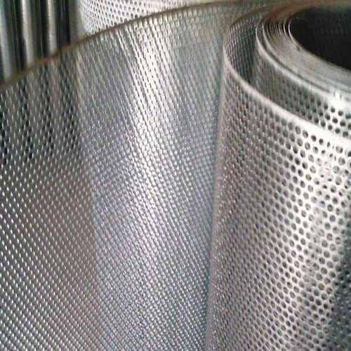 Shree Ganesh Round Aluminum Perforated Coil, For Industrial