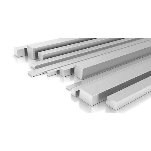 Rectangular Silver Aluminum Bars