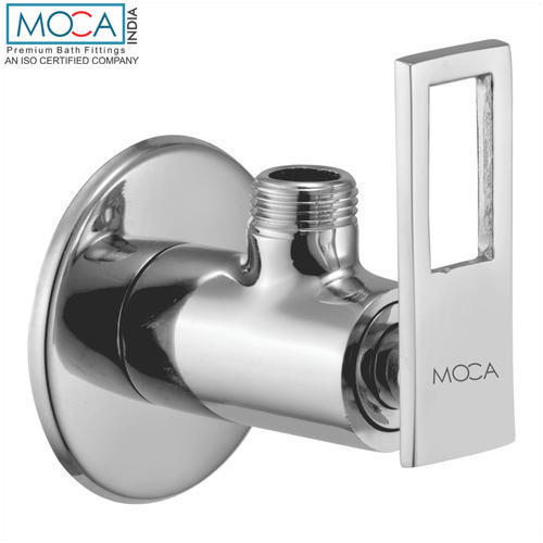 Brass Chrome Plated Angle Valve with Flange