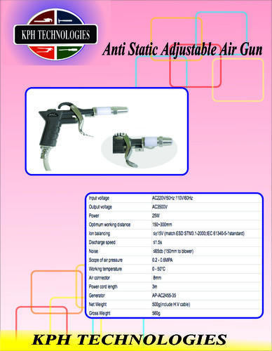 ESD Ionizing Air Gun