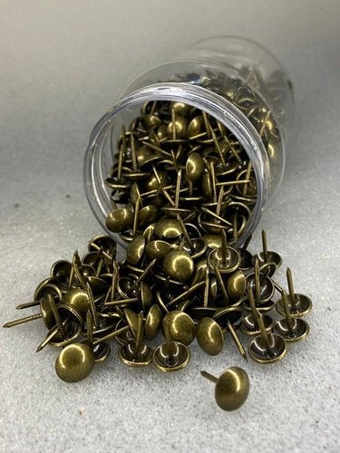Hillman Antique Brass Hammered Head Upholstery Nail (25-Pack) 122680 - The  Home Depot