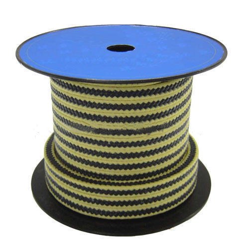 Aramid Yarn & Graphite Expanded PTFE Fiber Braided Packing For Industrial