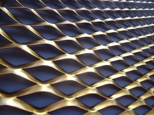 Hot Rolled Architectural Expanded Metal Mesh, For Construction, Size: 8 X 4 Feet