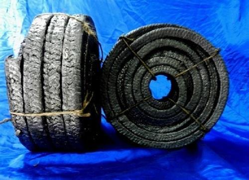 Black 6 mm & Above Asbestos Gland Packing Rope