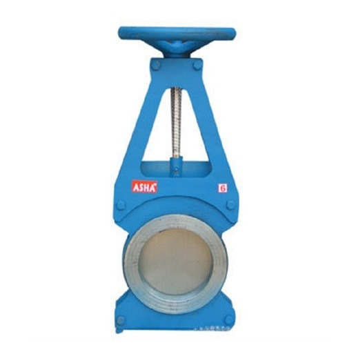 Asha CI Pulp Valve With En-8 Spindle, For Industrial, Size: 50 To 300 Mm