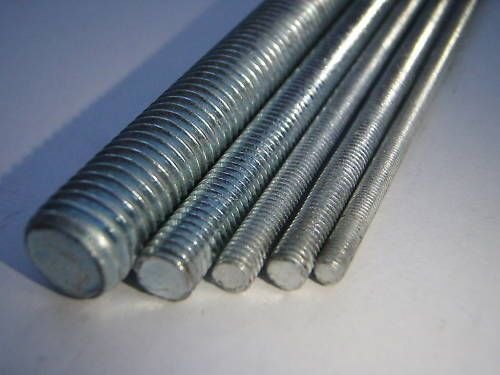 Iso : 261 Mild Steel ASTM A193 Grade B7 Threaded Stud, For Industrial