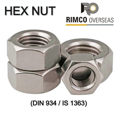 High Tensile Steel ASTM A194 Grade 2h Hex Nuts, Size: M3 To M52