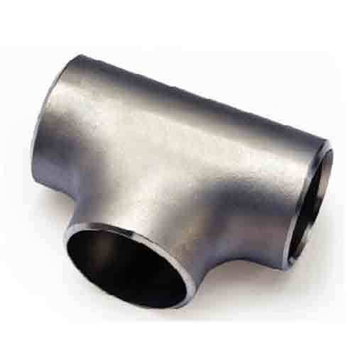 2 inch Straight ASTM A234 Bevelled End Seamless Tee, For Chemical Handling Pipe