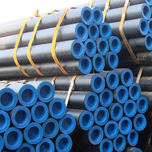Black ASTM A333 Grade 6 Seamless Pipes, Surface: Mill Finished