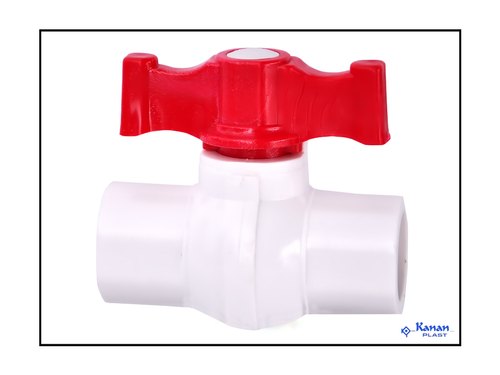 Pvc White And Red ASTM Ball Valves