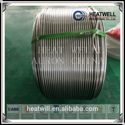 Auron/heatwell/heatwall Auron/heatwell Astm A312 Tp321 Bright Annealing Seamless Coil