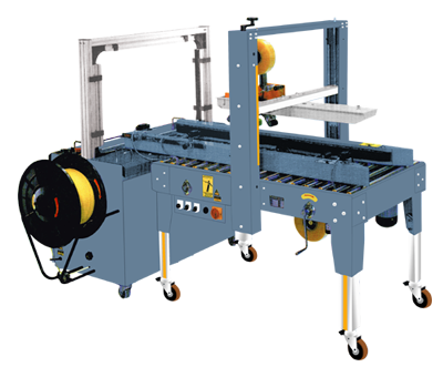 NAVKAR Fully Automatic Online Tapping With Strapping System, NT-12