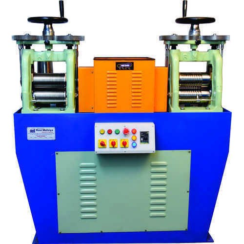 Automatic Goldsmith Double Head Rolling Machine, Capacity: Heavy Duty