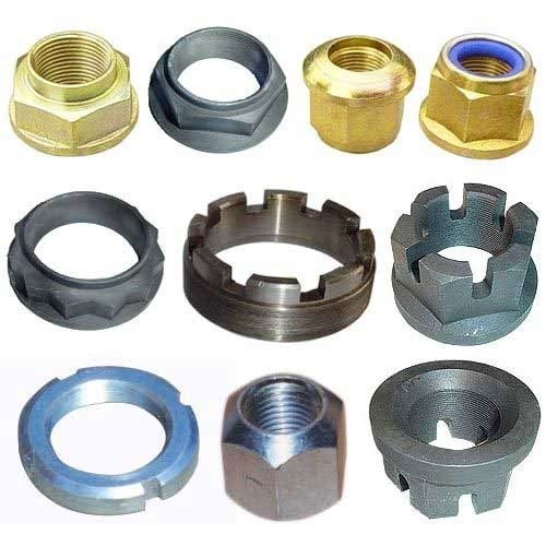 Stainless Steel Round Automotive Nuts, Size: M2-m36, Box