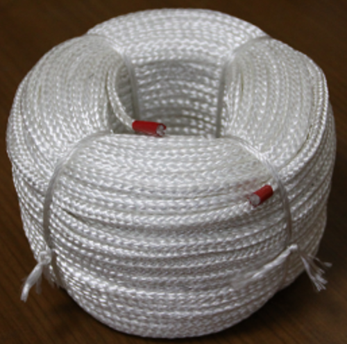 White Azuka Cable Pulling Braided Rope 3mm, For During The Installation Of Networking Fibre Or Cable